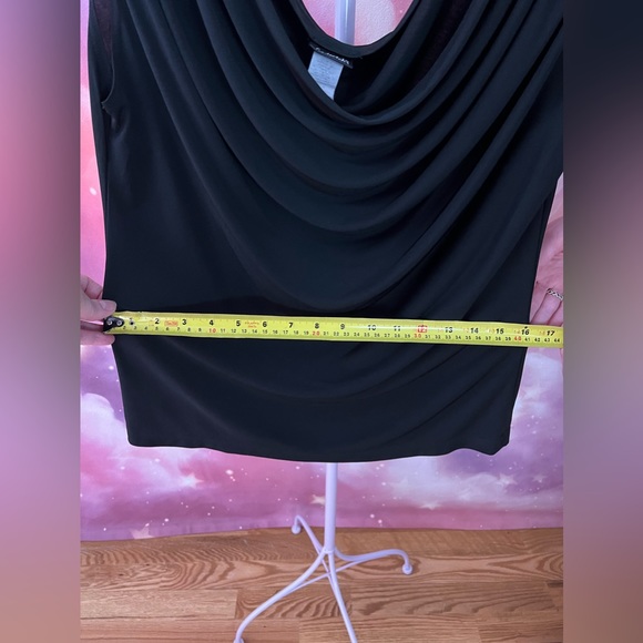 Beautiful classic black top for any occasion. size small-medium - Picture 4 of 8